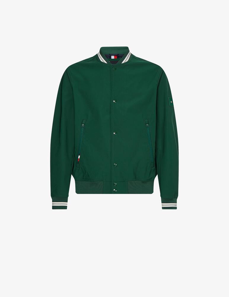 rinascente Tommy Hilfiger Tech twill bomber jacket 