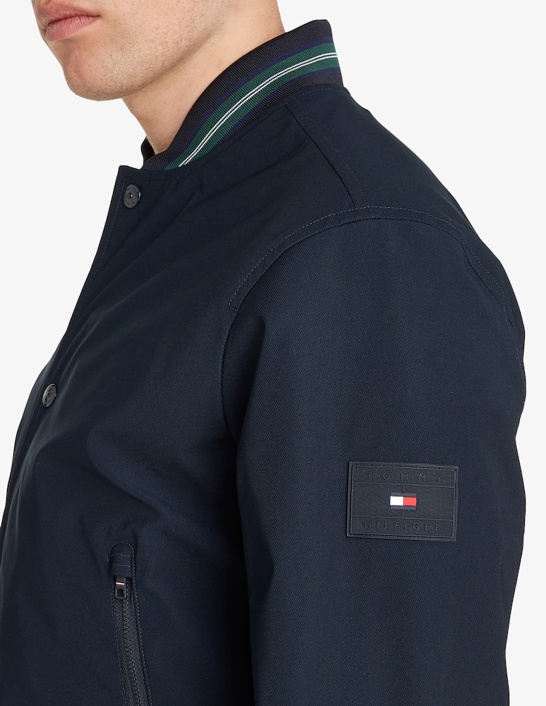 rinascente Tommy Hilfiger Tech twill bomber jacket 