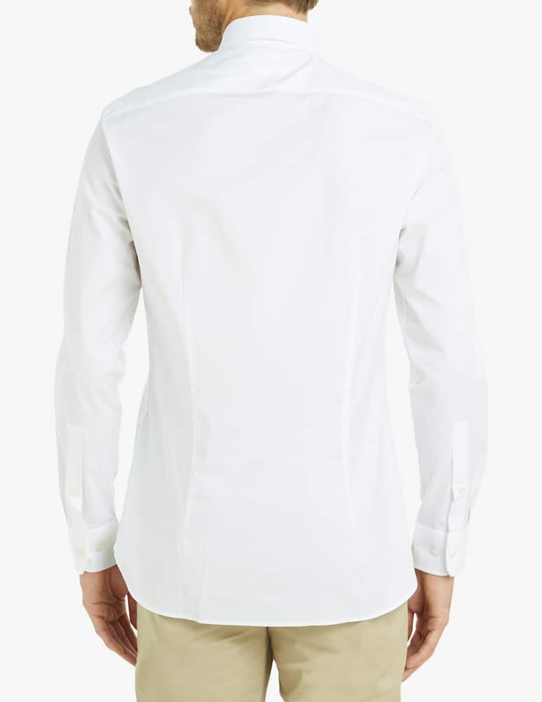 rinascente Tommy Hilfiger Camicia flex solid popline 