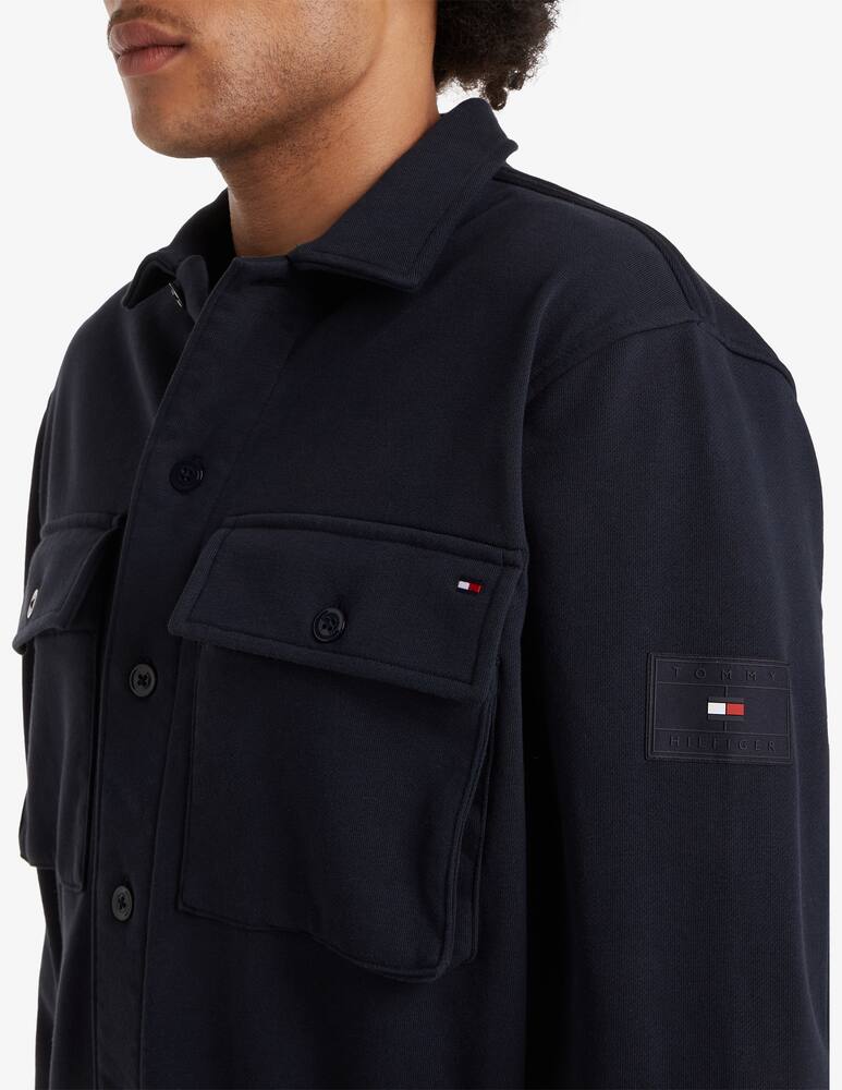 rinascente Tommy Hilfiger Front pockets overshirt jersey 