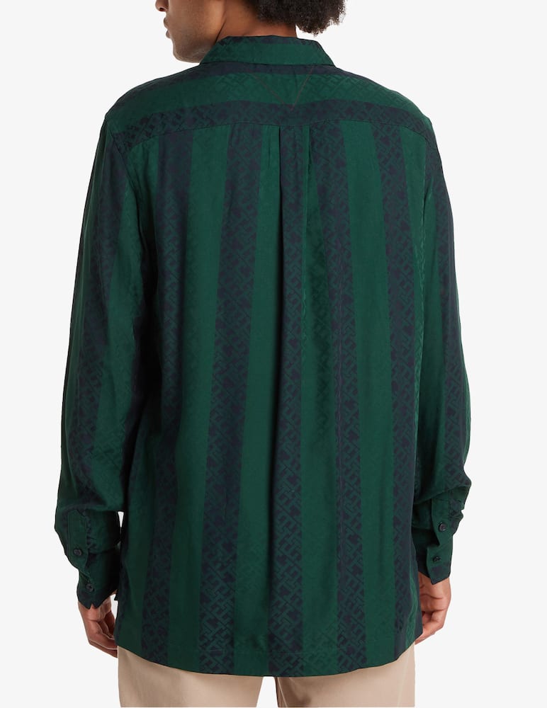 rinascente Tommy Hilfiger Relaxed half zipped shirt