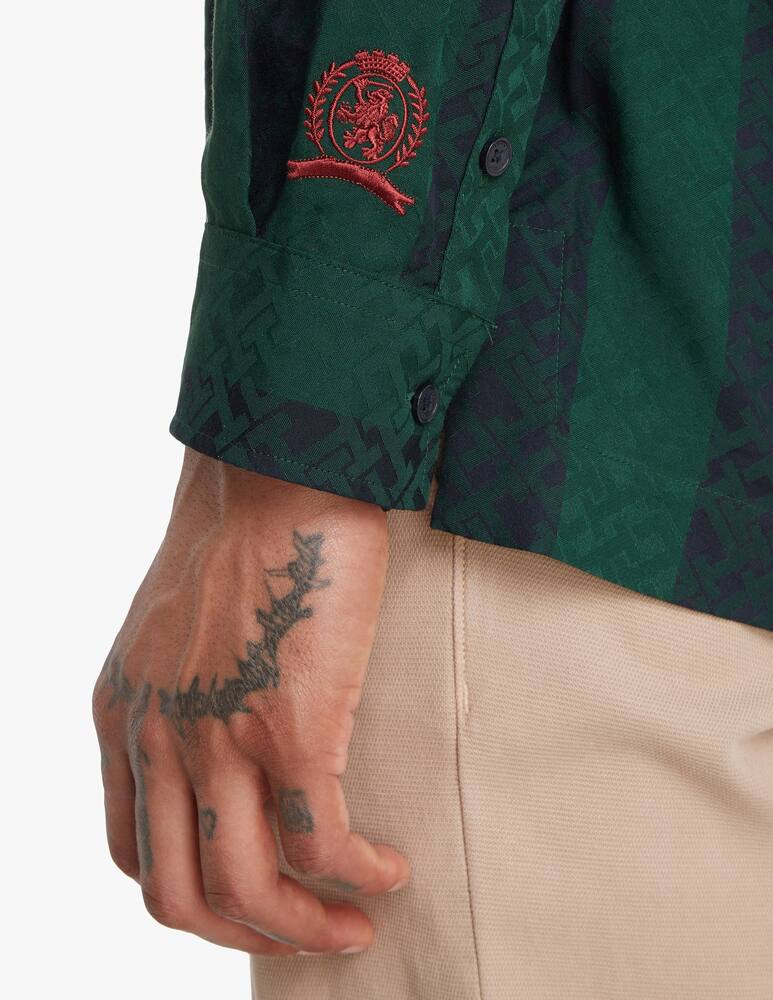 rinascente Tommy Hilfiger Relaxed half zipped shirt