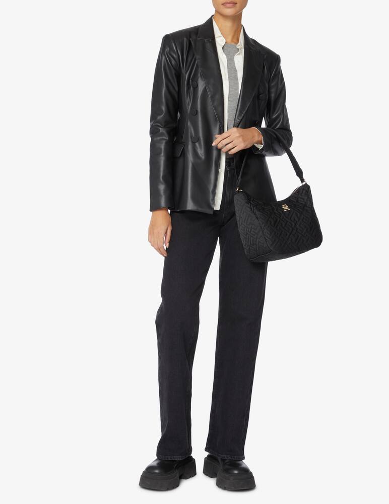 rinascente Tommy Hilfiger Flow Halfmoon quilted shoulder bag