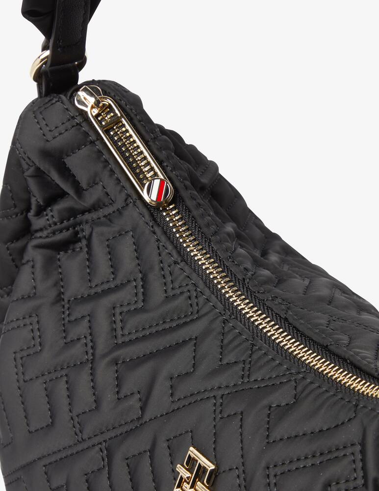rinascente Tommy Hilfiger Flow Halfmoon quilted shoulder bag