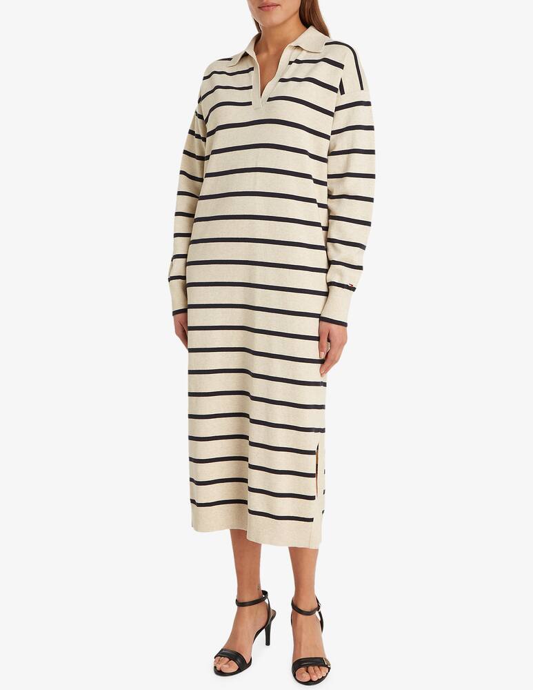Tommy Hilfiger Vestito maxi polo in cotone - immagine 1 Tommy Hilfiger Vestito maxi polo in cotone - immagine 1