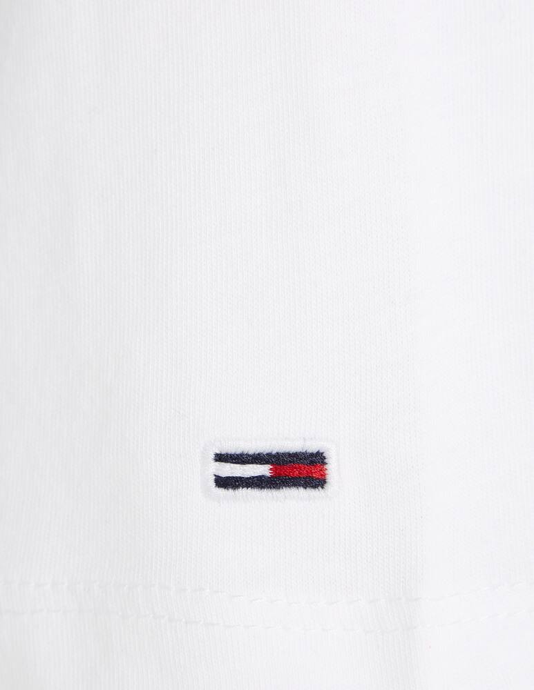 rinascente Tommy Jeans T-shirt crop logo - Bianco