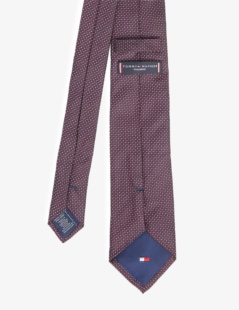 rinascente Tommy Hilfiger Mini geom fake solid tie 