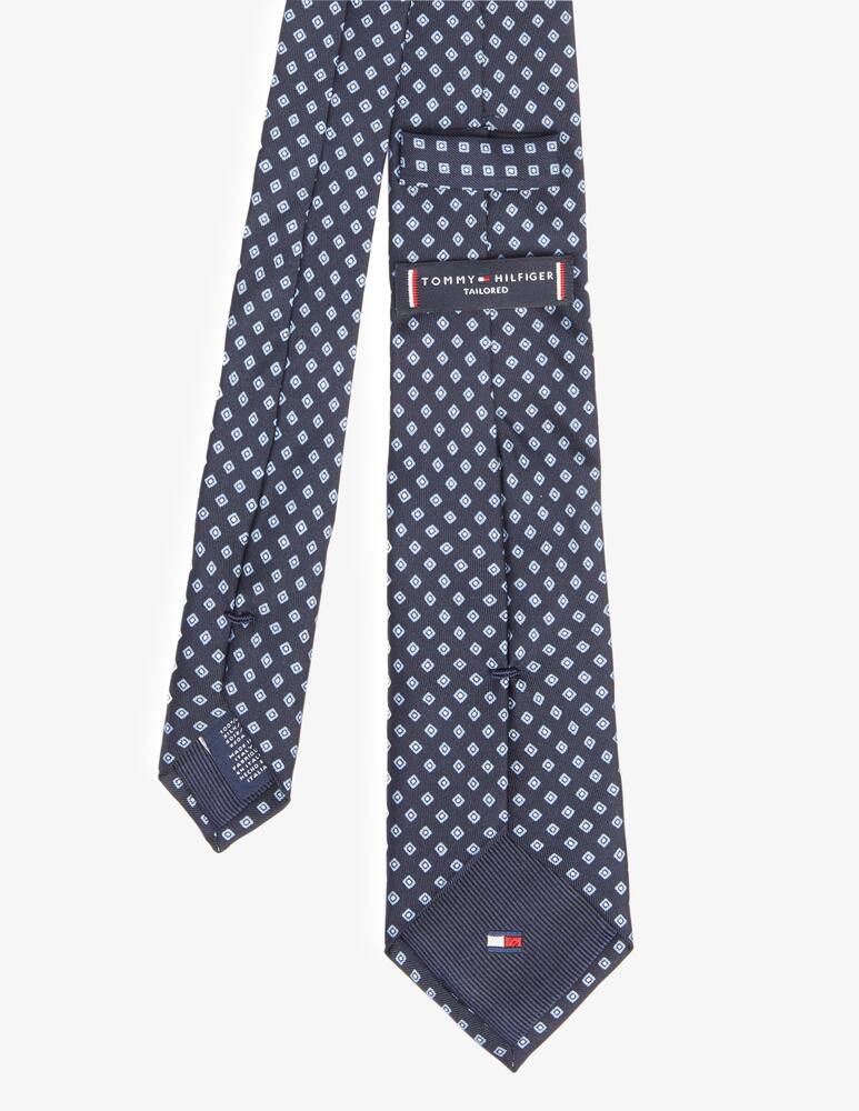rinascente Tommy Hilfiger Rombi bicolor tie 