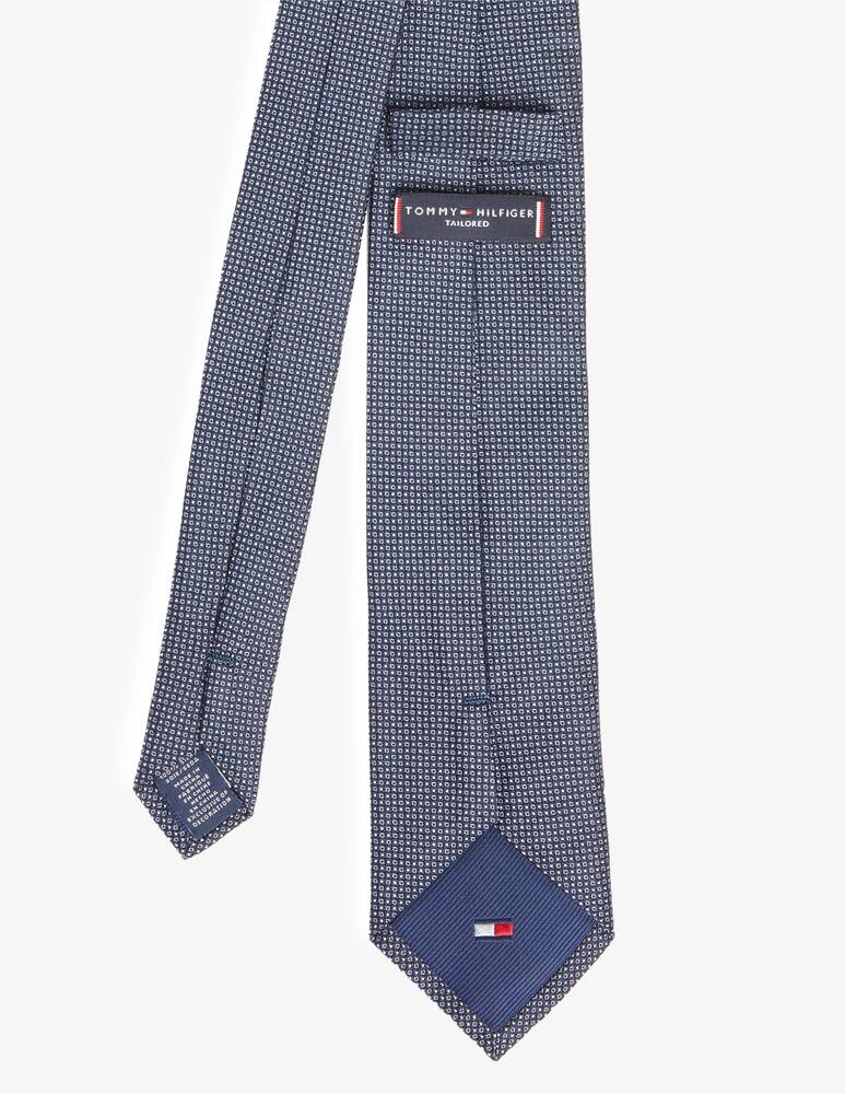 rinascente Tommy Hilfiger Cravatta mini geom fake solid 