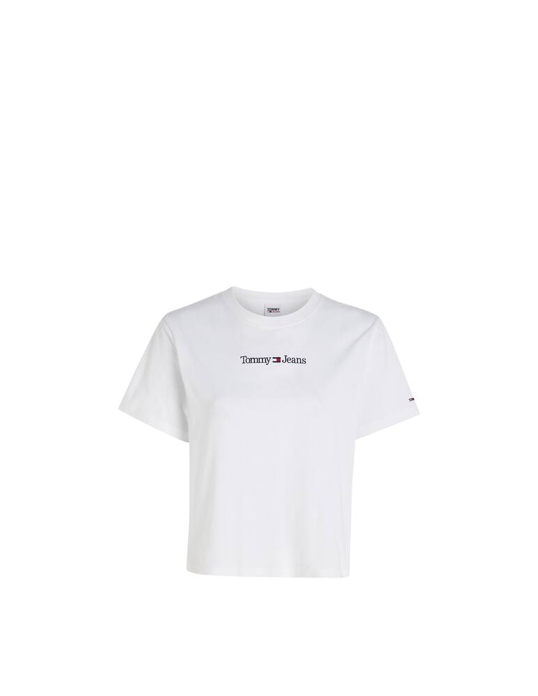 rinascente Tommy Jeans T-shirt in cotone - Bianco