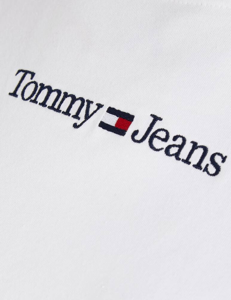 rinascente Tommy Jeans T-shirt in cotone - Bianco