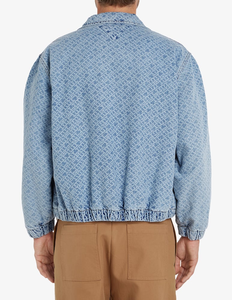 rinascente Tommy Hilfiger Denim jacket thl monogram 