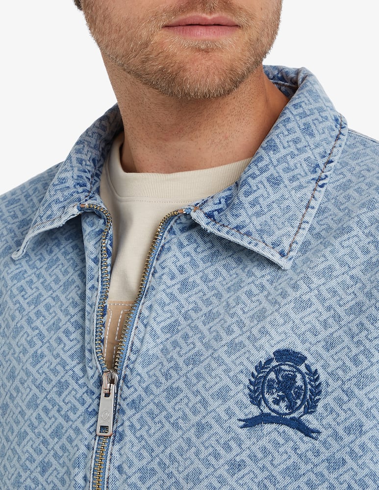 rinascente Tommy Hilfiger Denim jacket thl monogram 