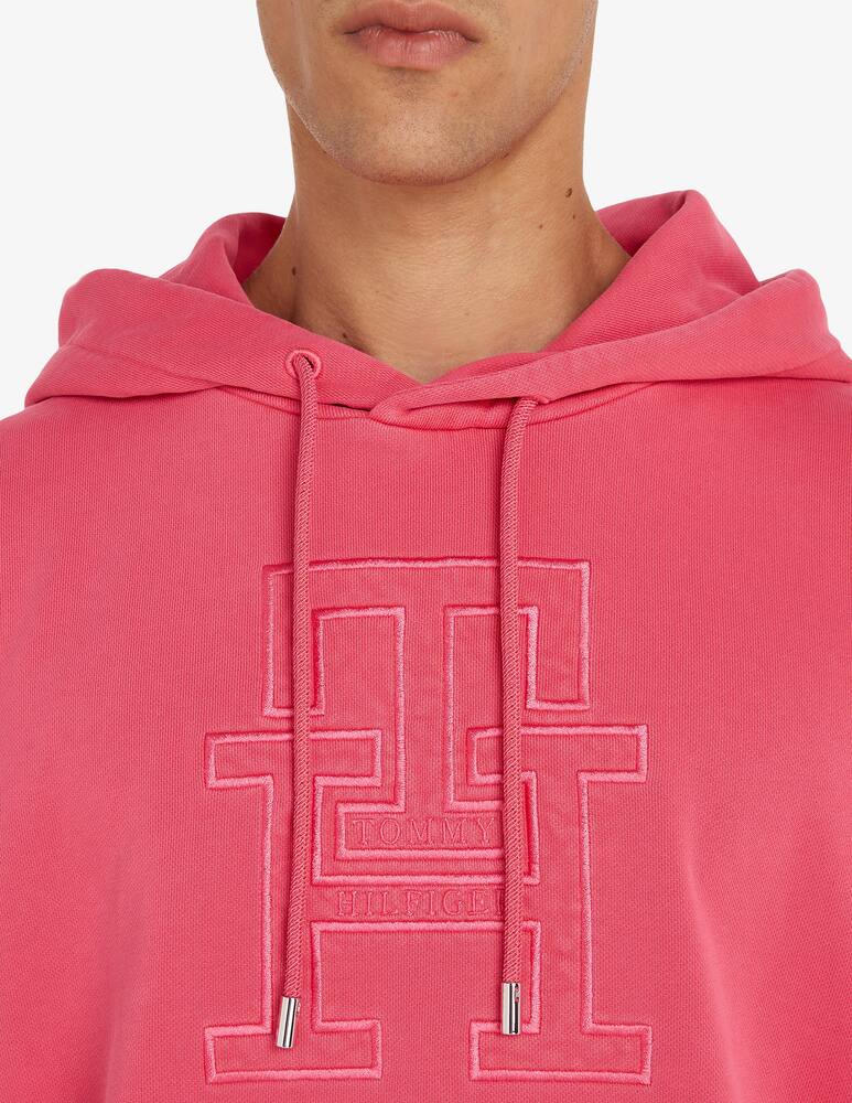 rinascente Tommy Hilfiger Felpa con cappuccio garment dye 
