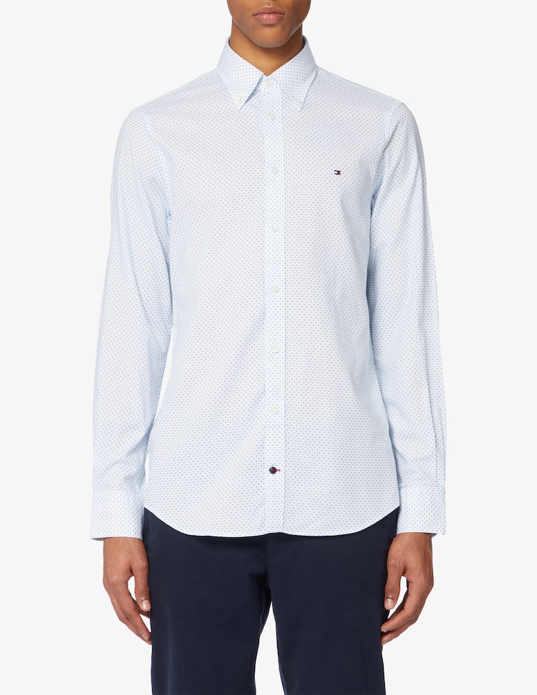 Tommy Hilfiger Oxford microprint flower shirt - picture 1 Tommy Hilfiger Oxford microprint flower shirt - picture 1
