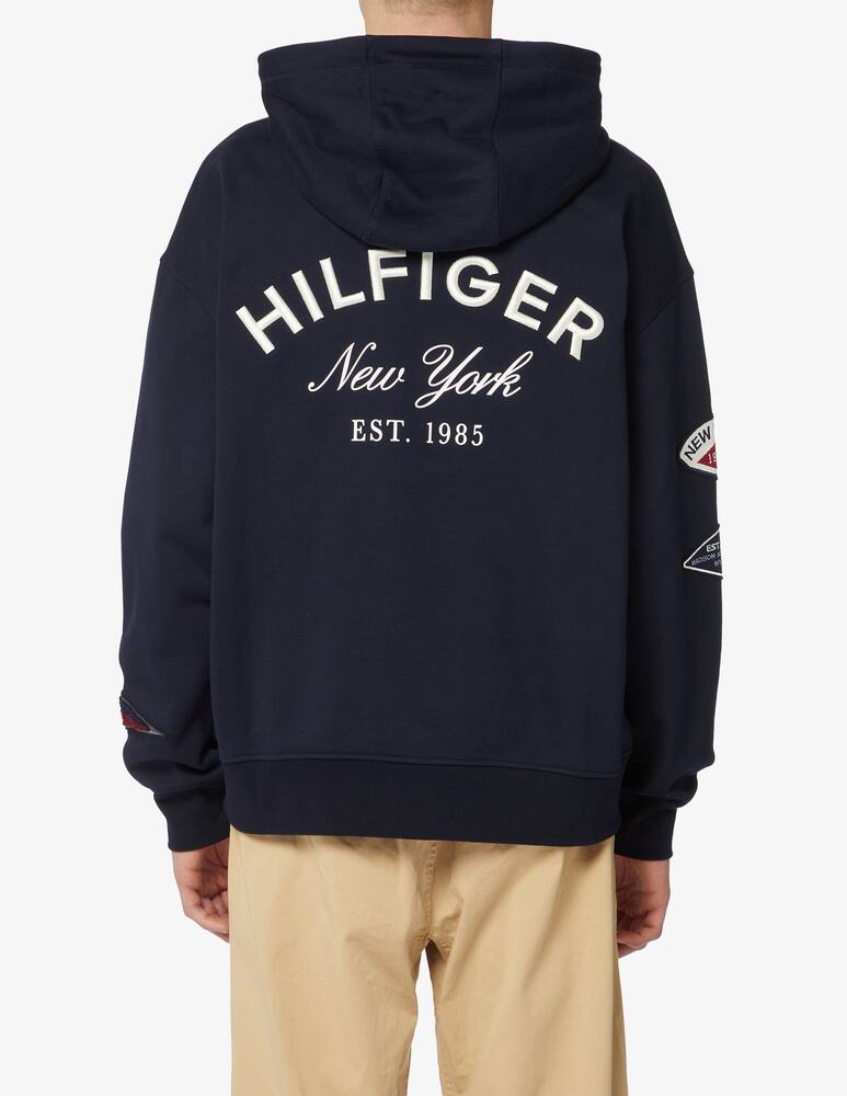 rinascente Tommy Hilfiger Multi badge icon hoodie 