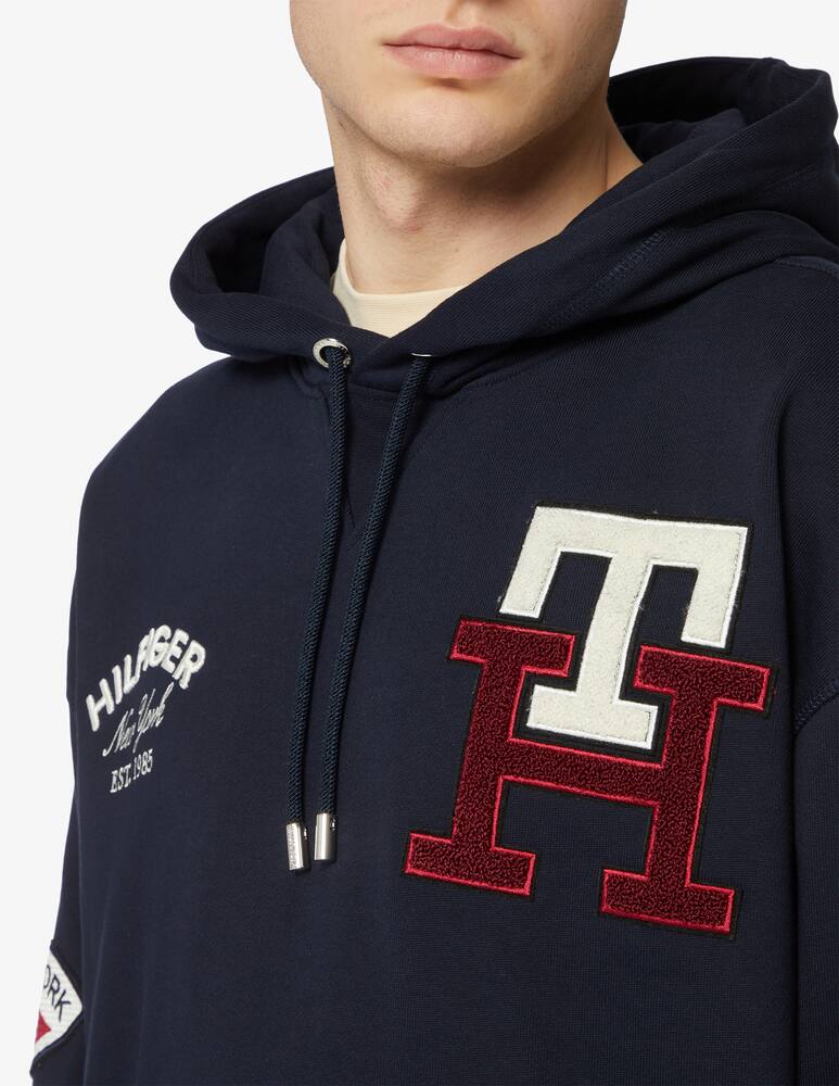 rinascente Tommy Hilfiger Multi badge icon hoodie 