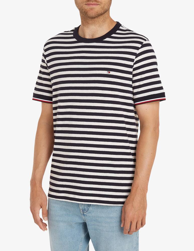 rinascente Tommy Hilfiger Maglietta natural tech a righe Multicolor 