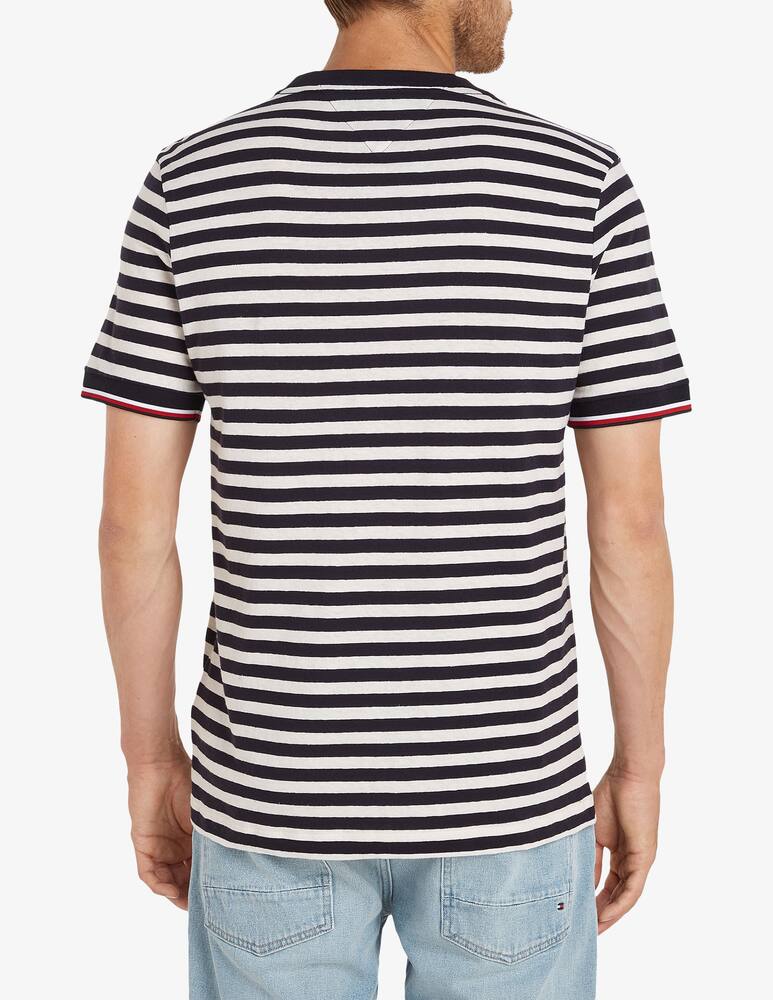 rinascente Tommy Hilfiger Maglietta natural tech a righe Multicolor 