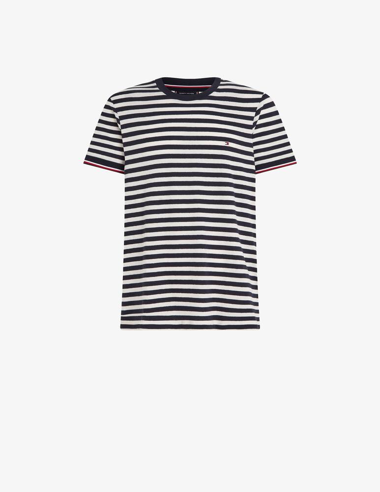 rinascente Tommy Hilfiger Maglietta natural tech a righe Multicolor 