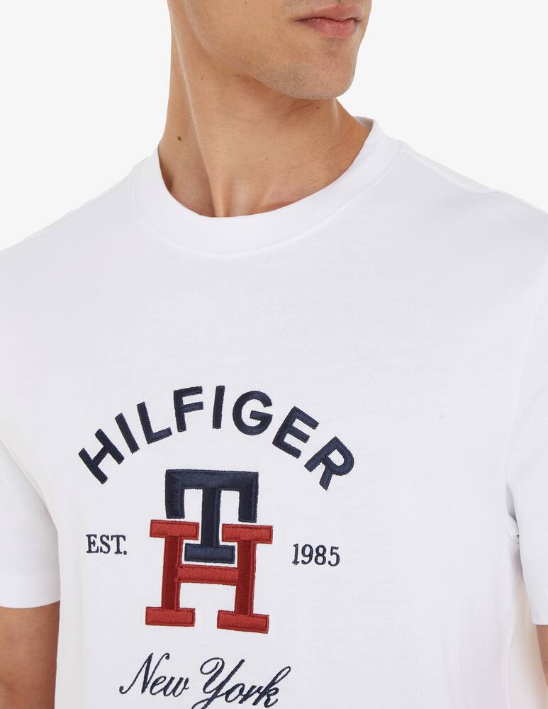 rinascente Tommy Hilfiger Maglietta curved monogram 