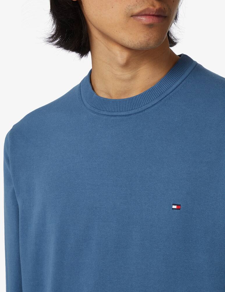 Tommy Hilfiger Cotton crewneck jumper - picture 4 Tommy Hilfiger Cotton crewneck jumper - picture 4