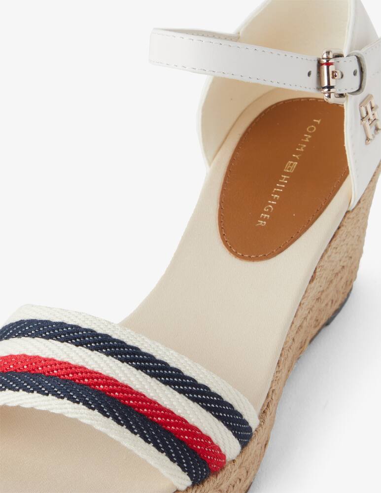 rinascente Tommy Hilfiger Corporate mid wedge espadrillas