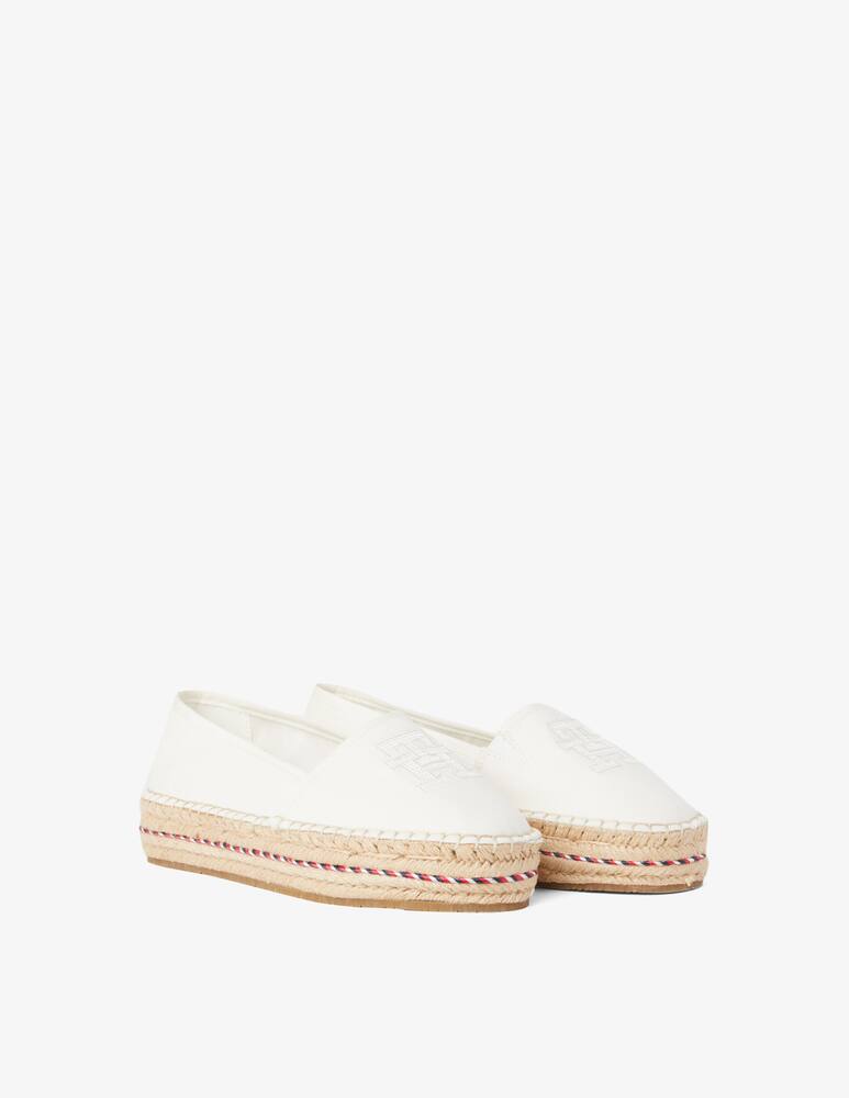 rinascente Tommy Hilfiger Embroidered cotton flat sandals