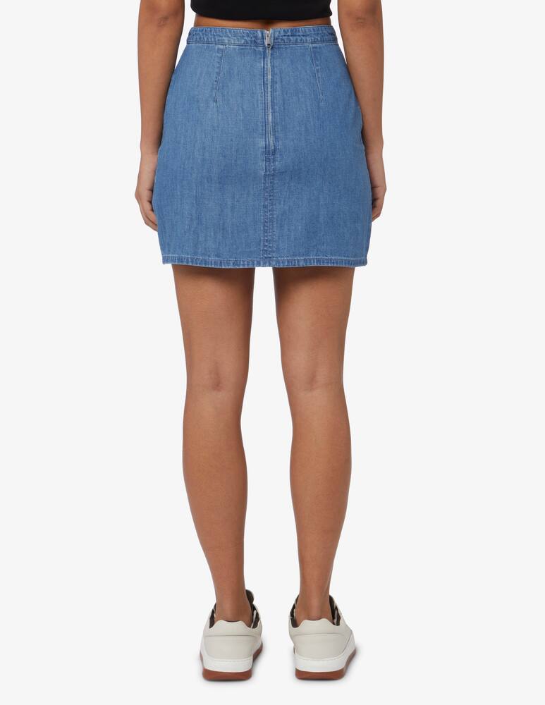 rinascente Tommy Jeans Straight denim mini skirt