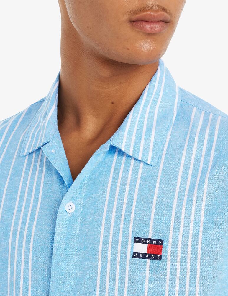 rinascente Tommy Jeans Linen casual shirt