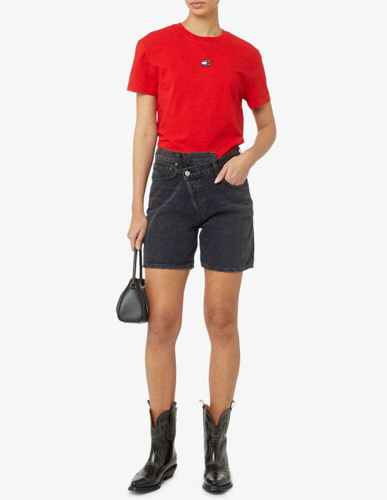 rinascente Tommy Jeans T-shirt badge - Red