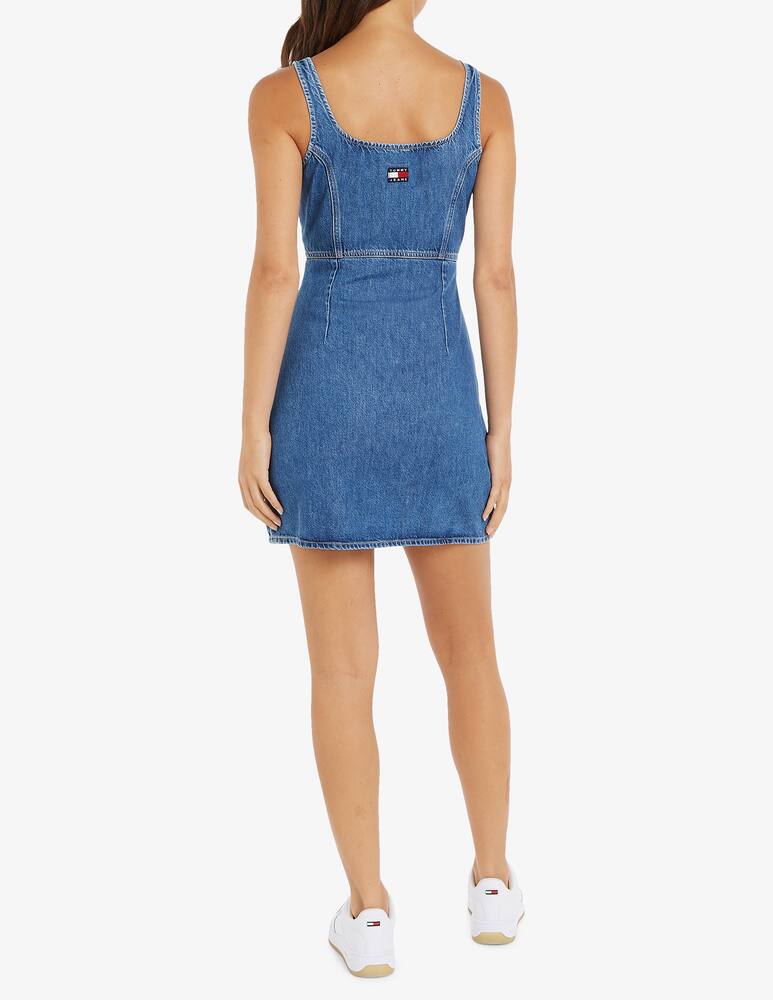 rinascente Tommy Jeans Vestito in jeans con bottoni