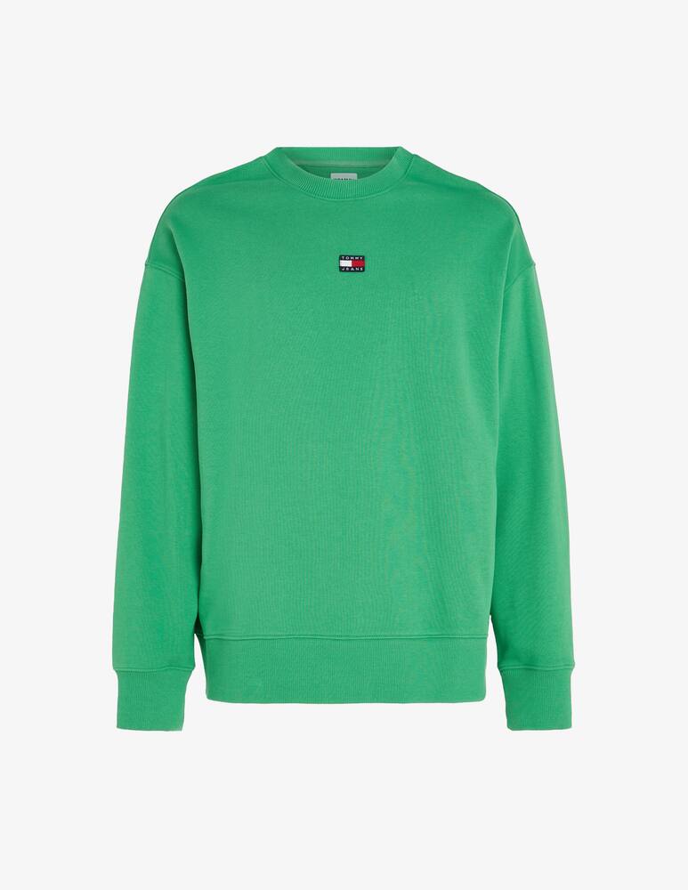 rinascente Tommy Jeans Felpa girocollo con badge 