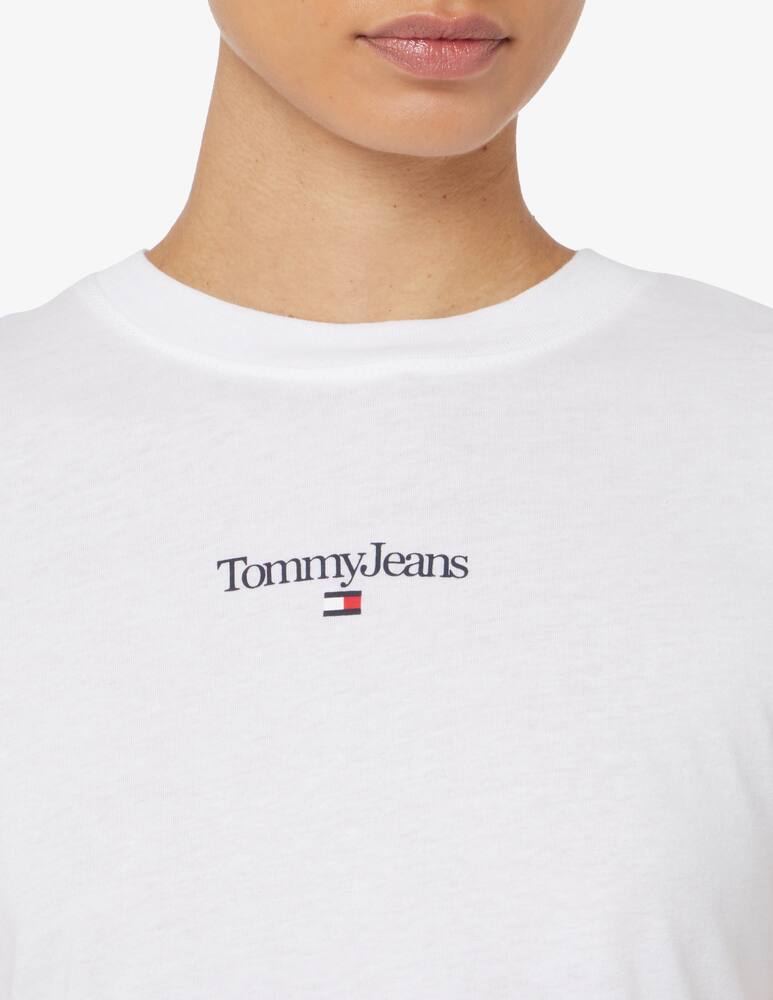 rinascente Tommy Jeans Cropped t-shirt logo - White