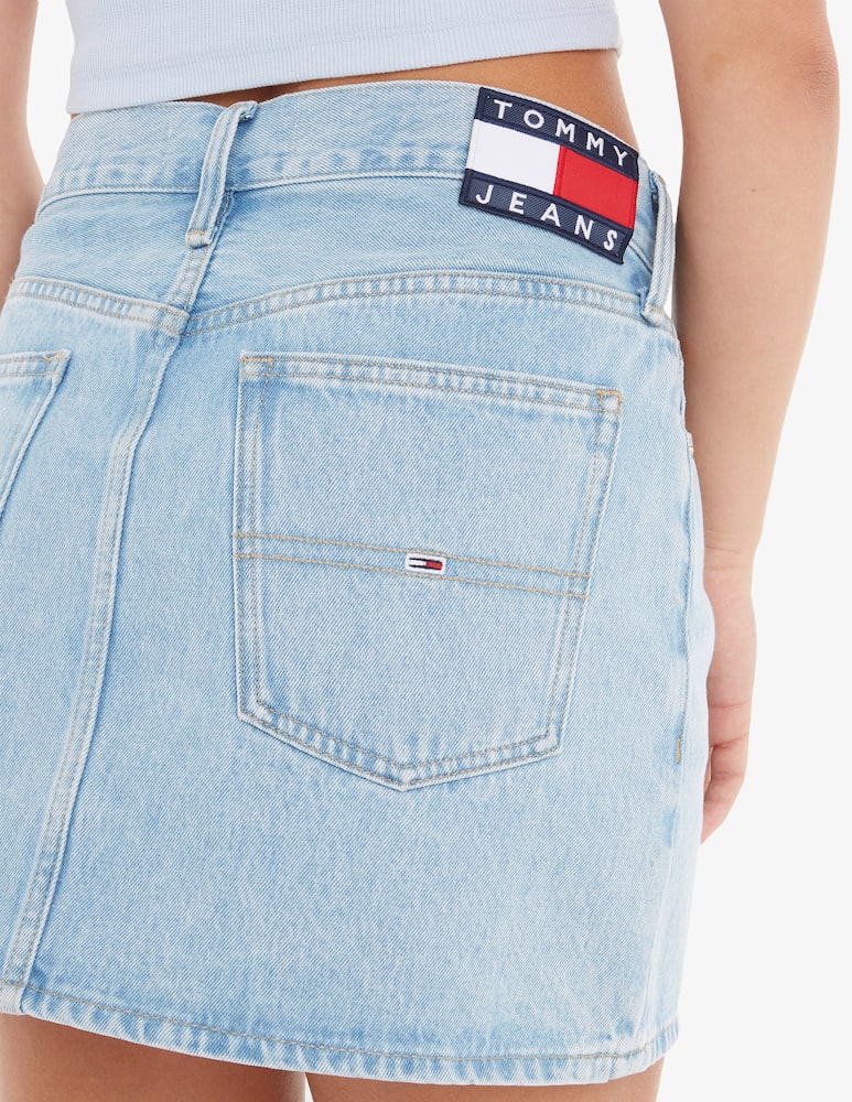 rinascente Tommy Jeans Izze denim mini skirt