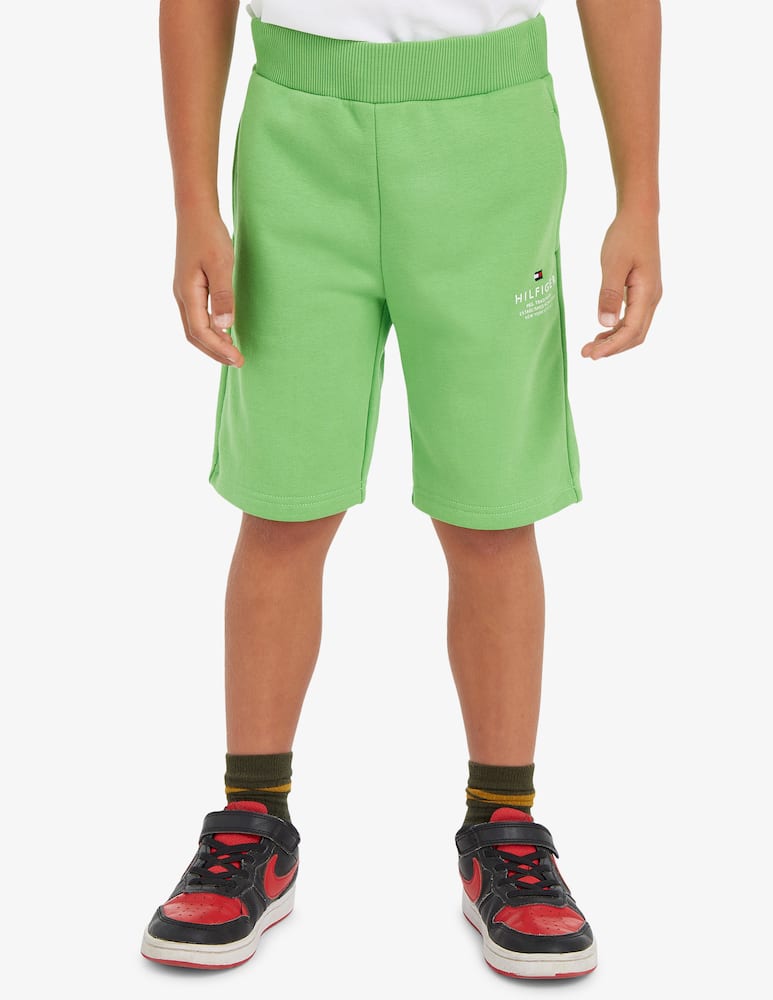 rinascente Tommy Hilfiger Logo cotton sweatshorts