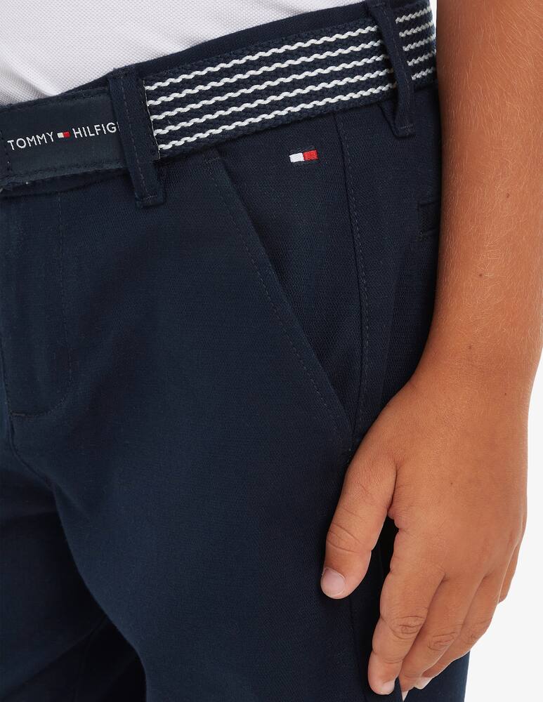 rinascente Tommy Hilfiger Essential cotton belted pants