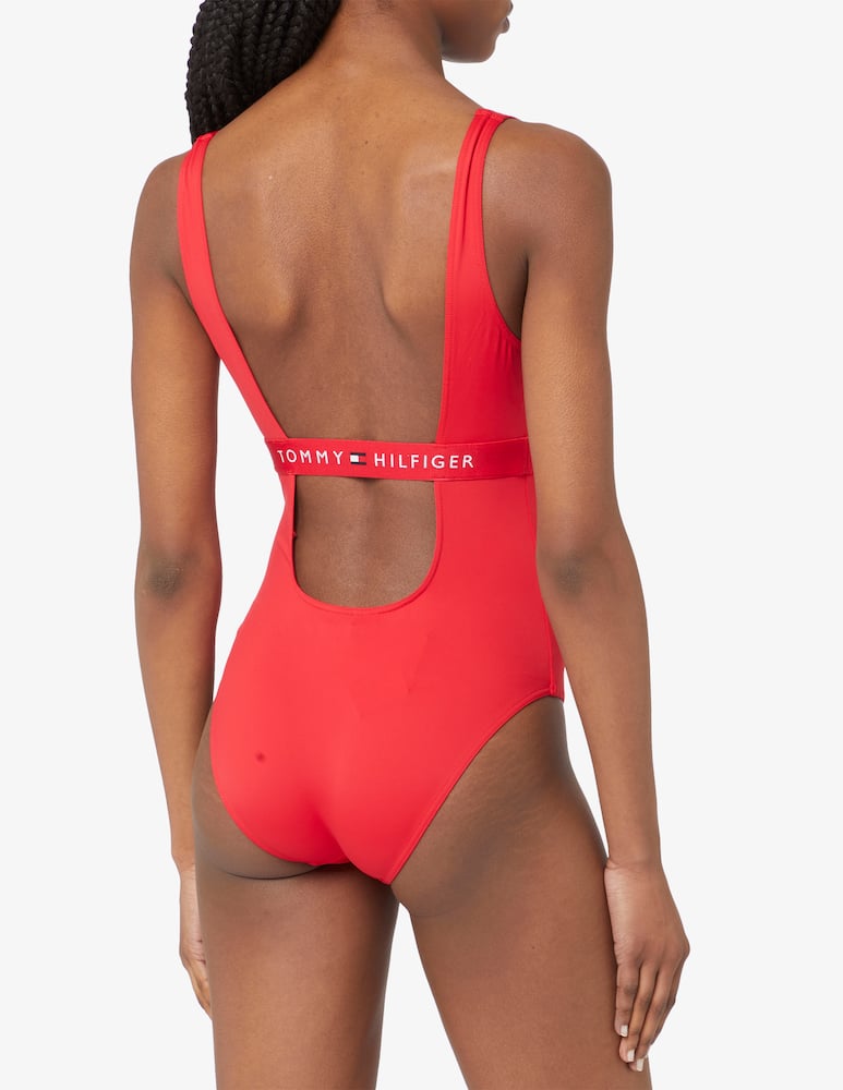 rinascente Tommy Hilfiger One piece swimming suit cut out