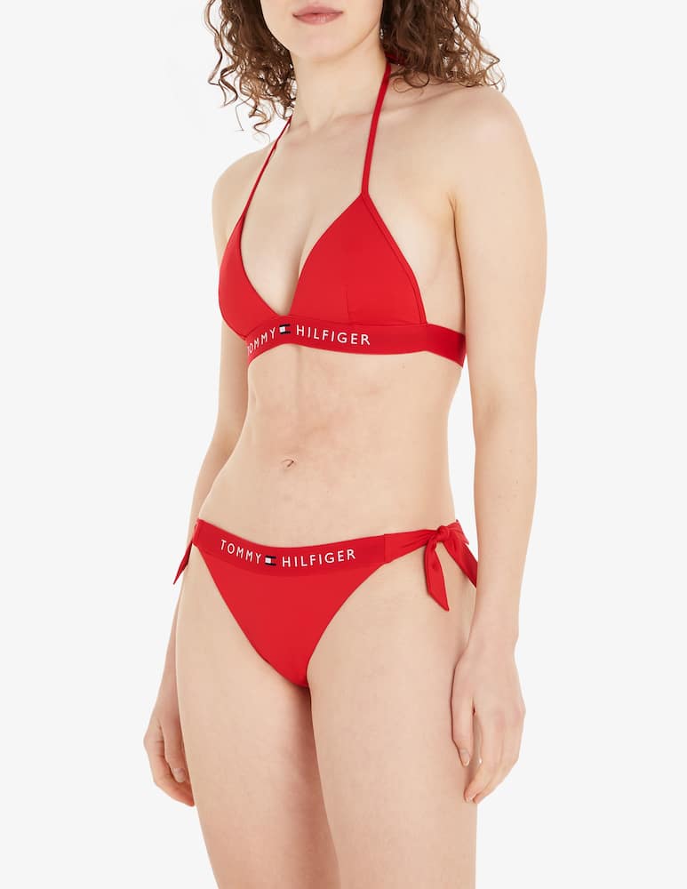 rinascente Tommy Hilfiger Side tie-up cheeky bikini bottom