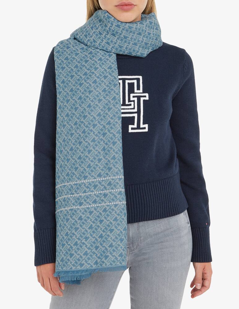 rinascente Tommy Hilfiger Iconic Mono cotton scarf