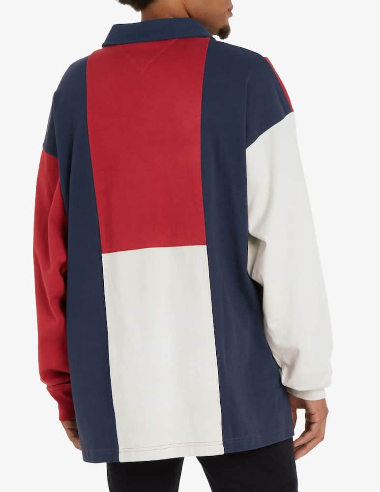 rinascente Tommy Hilfiger Flag rugby sweater x shawn mendes Red 