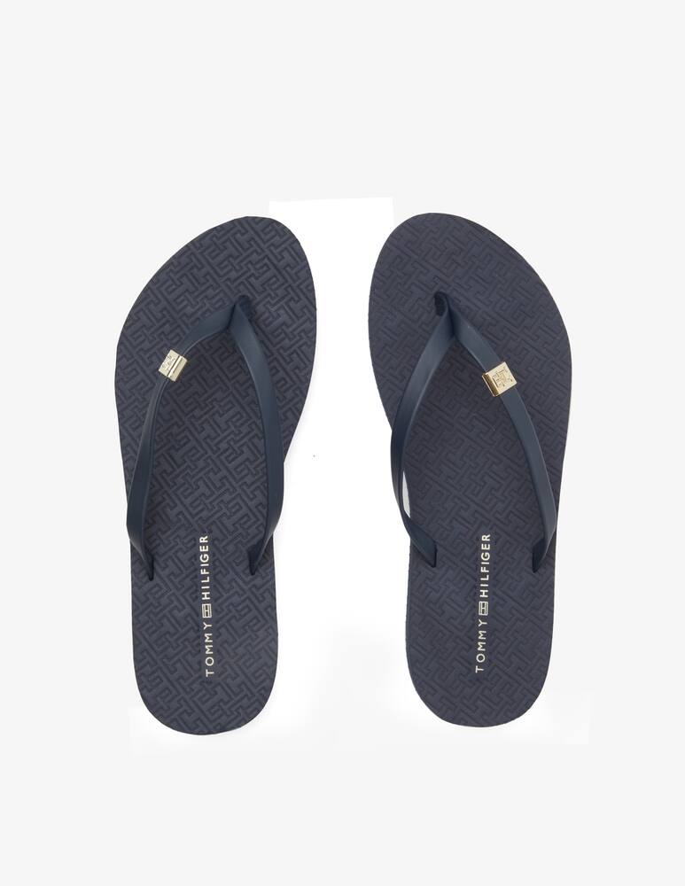 rinascente Tommy Hilfiger Monogram flat sandals