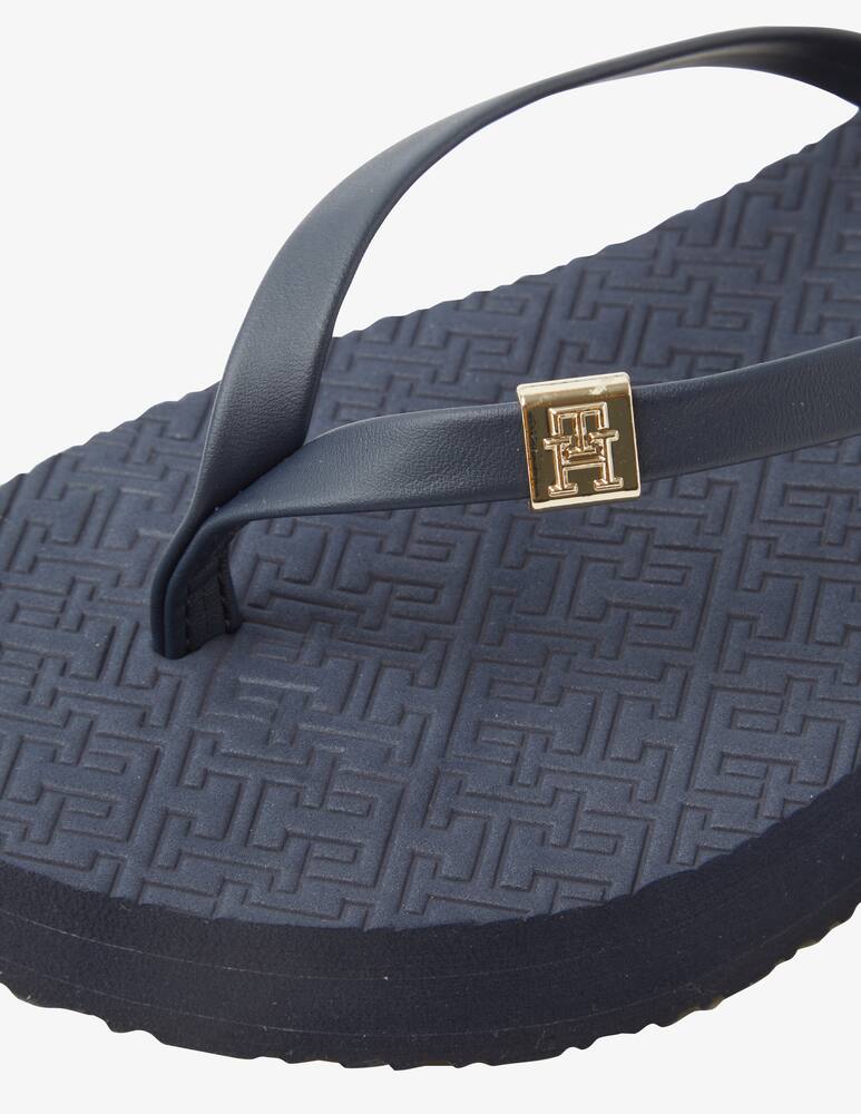 rinascente Tommy Hilfiger Monogram flat sandals
