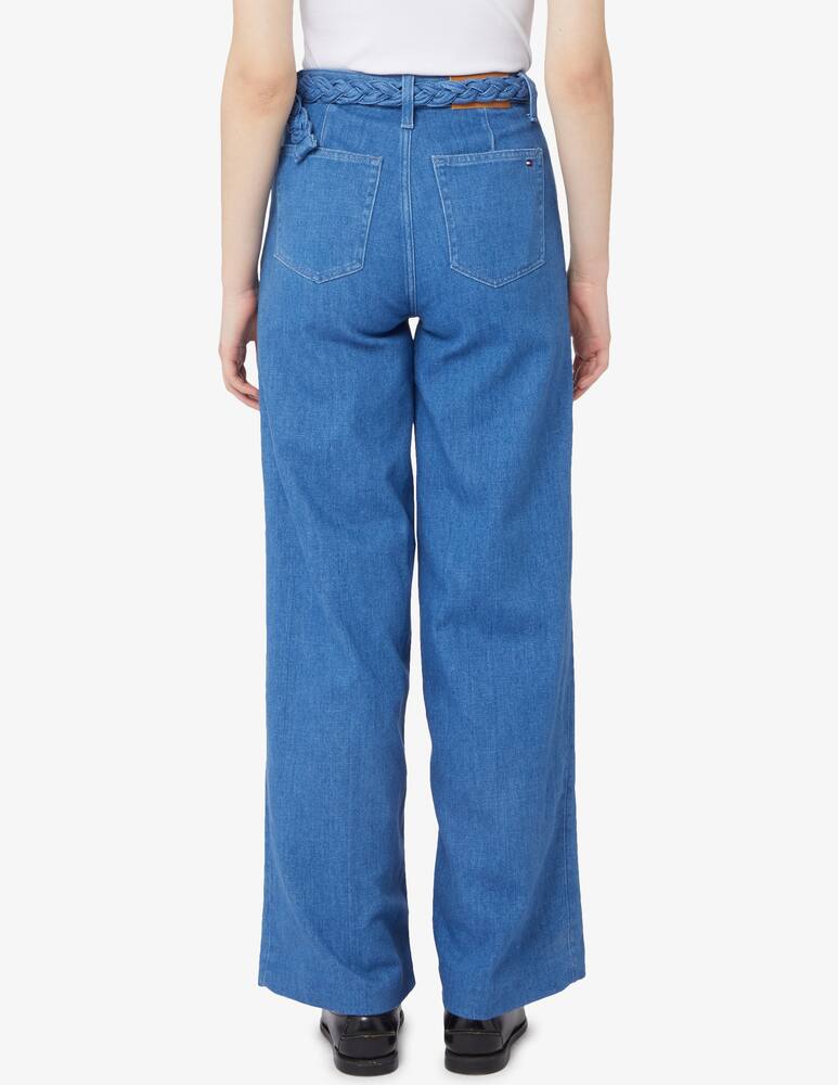 rinascente Tommy Hilfiger Abelt high rise wide leg jeans