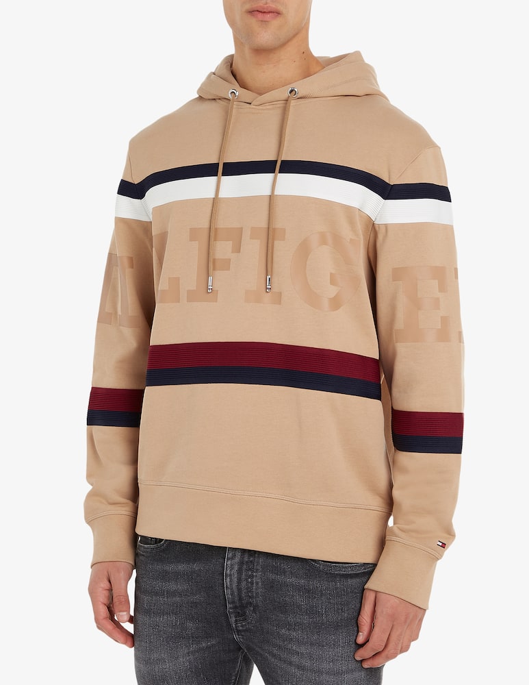 Tommy Hilfiger Global monotype striped hoodie - picture 1 Tommy Hilfiger Global monotype striped hoodie - picture 1
