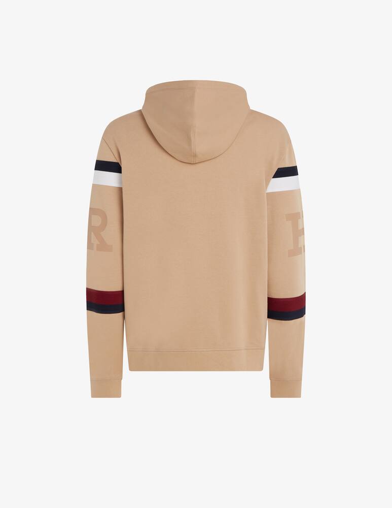 rinascente Tommy Hilfiger Felpa con cappuccio global righe monotype