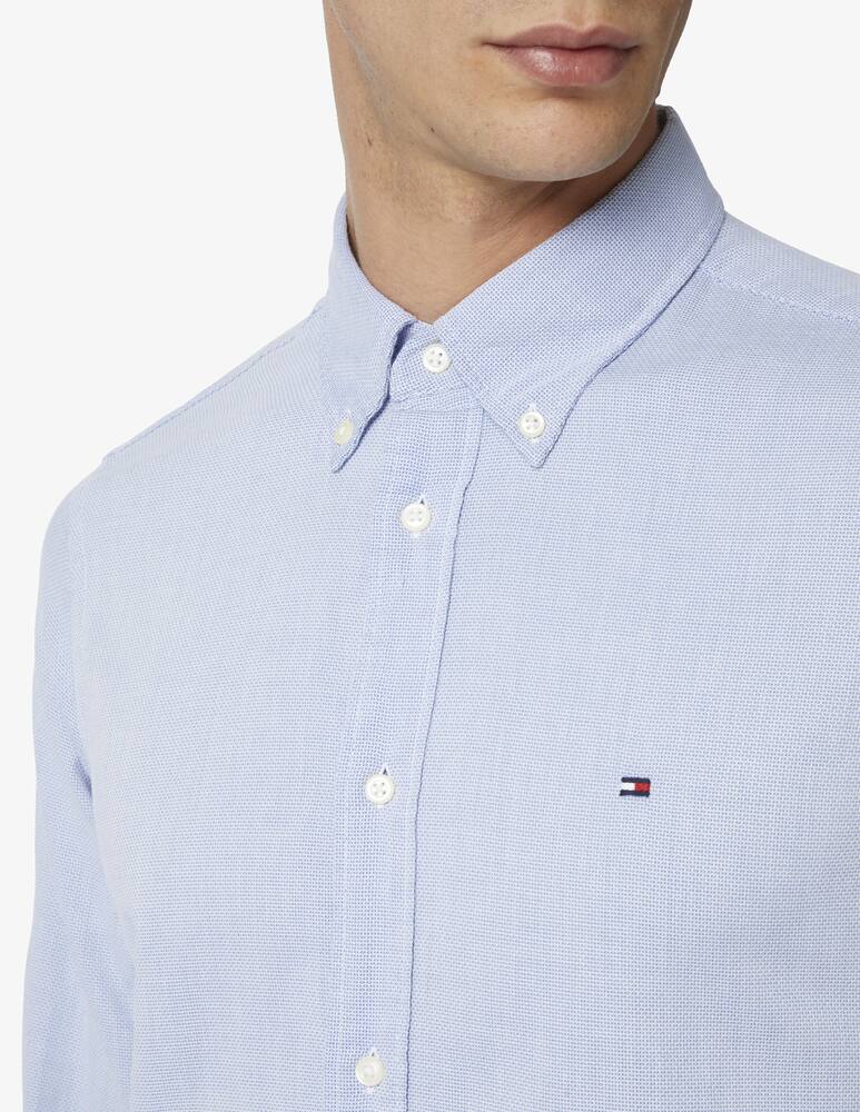 rinascente Tommy Hilfiger Camicia manica lunga flex dobby