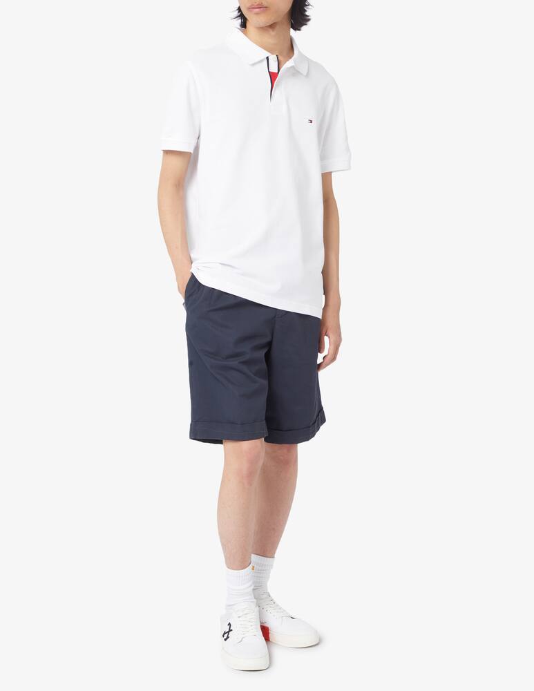 rinascente Tommy Hilfiger Regular fit flag short sleeve polo shirt