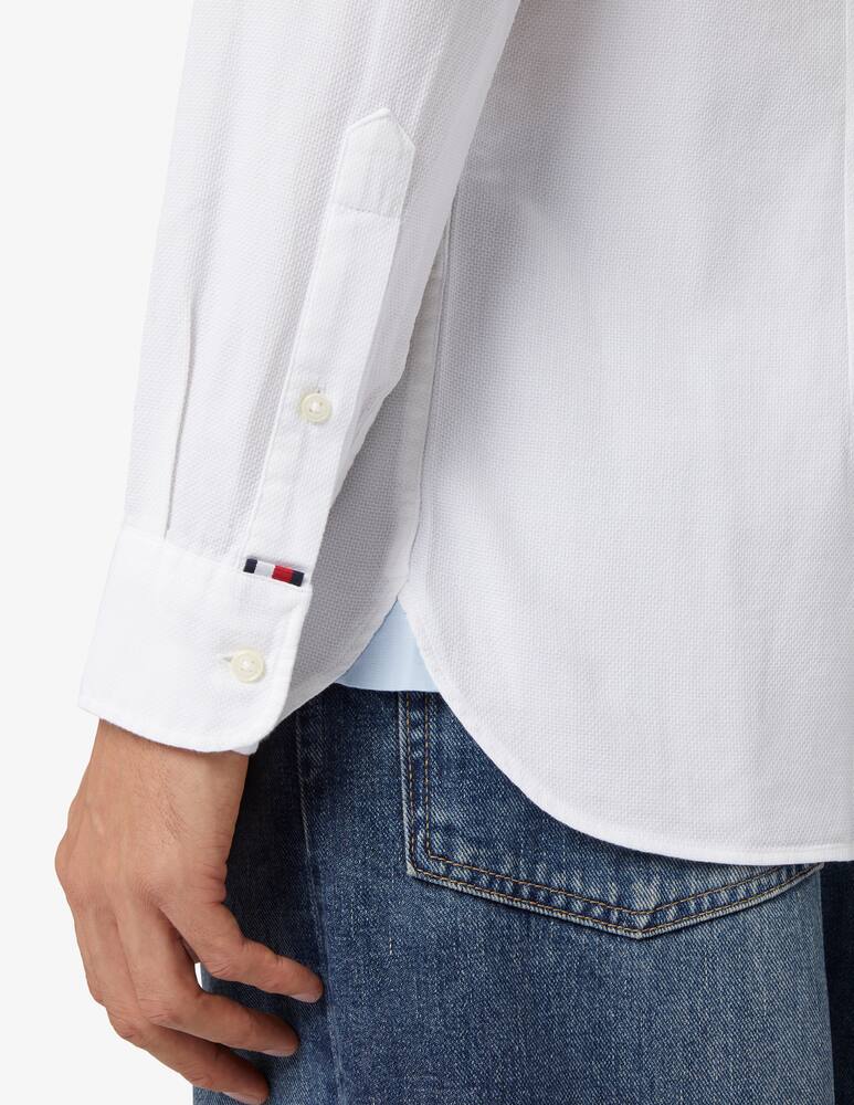rinascente Tommy Hilfiger Flex dobby long sleeve shirt