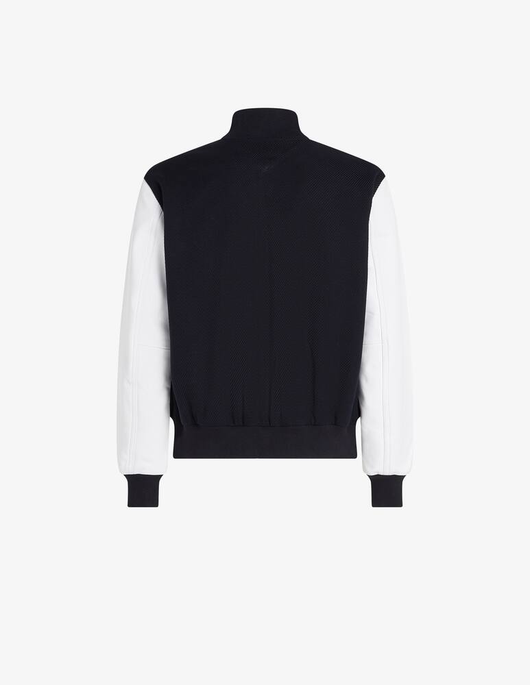 rinascente Tommy Hilfiger Varsity leather jacket